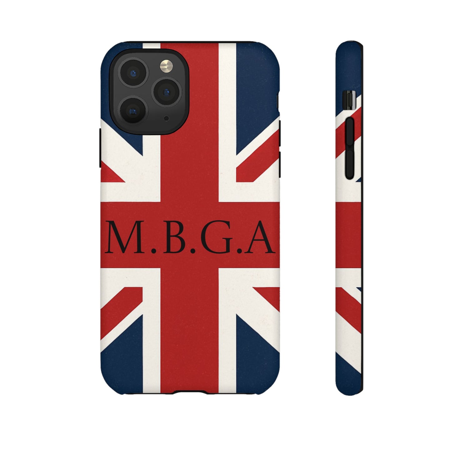 Union Jack Tough Phone Case, MGBA design