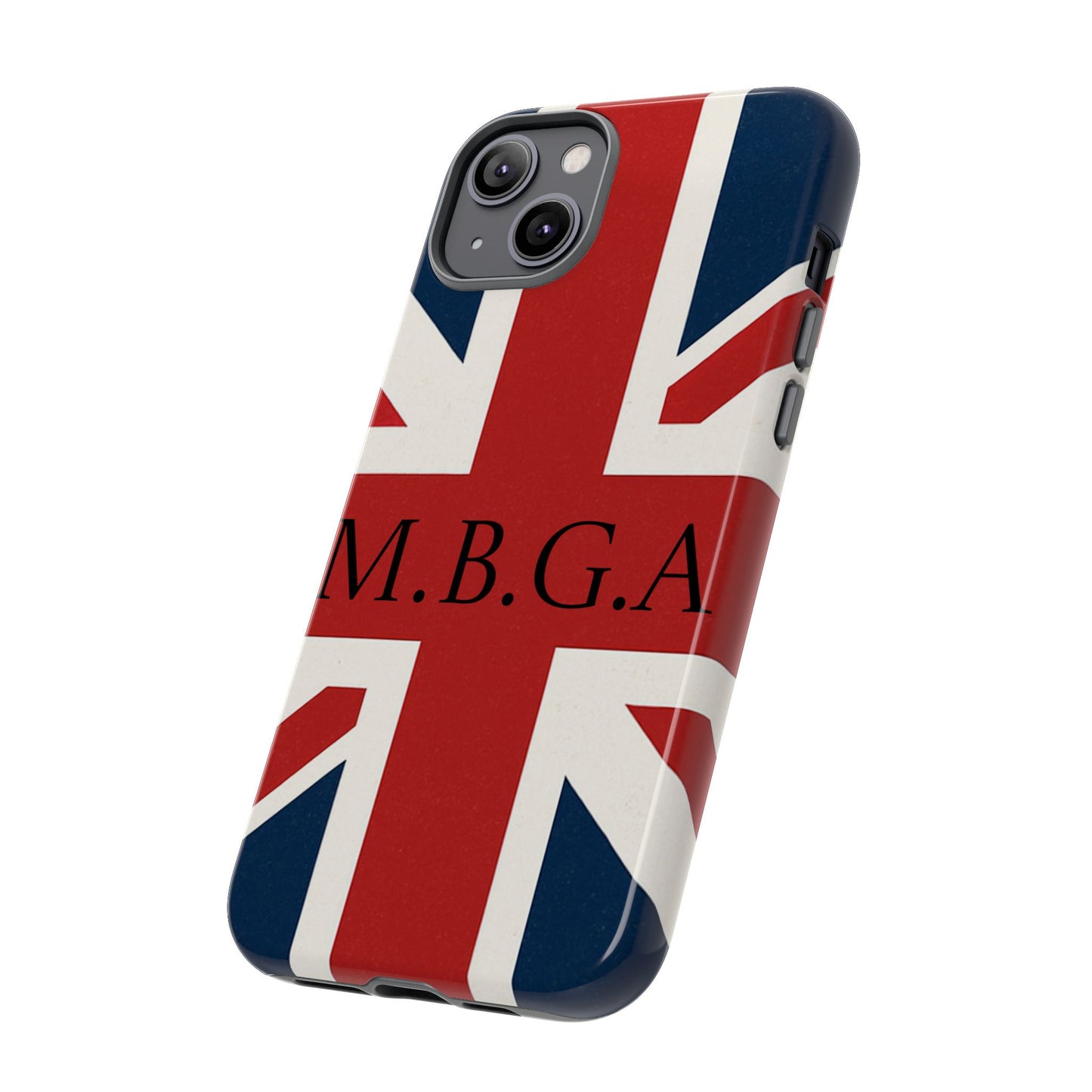 Union Jack Tough Phone Case, MGBA design