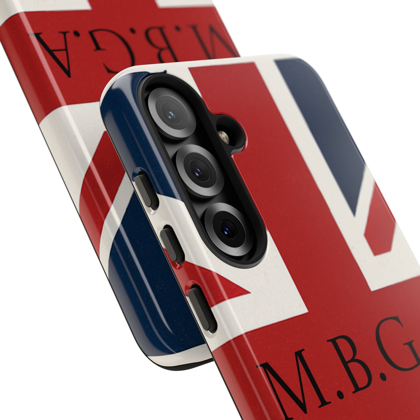 Union Jack Tough Phone Case, MGBA design