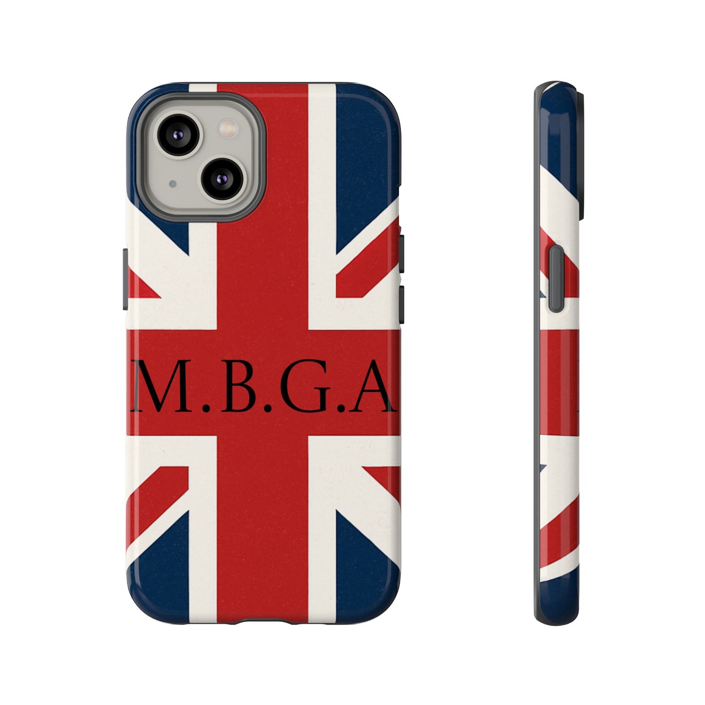 Union Jack Tough Phone Case, MGBA design