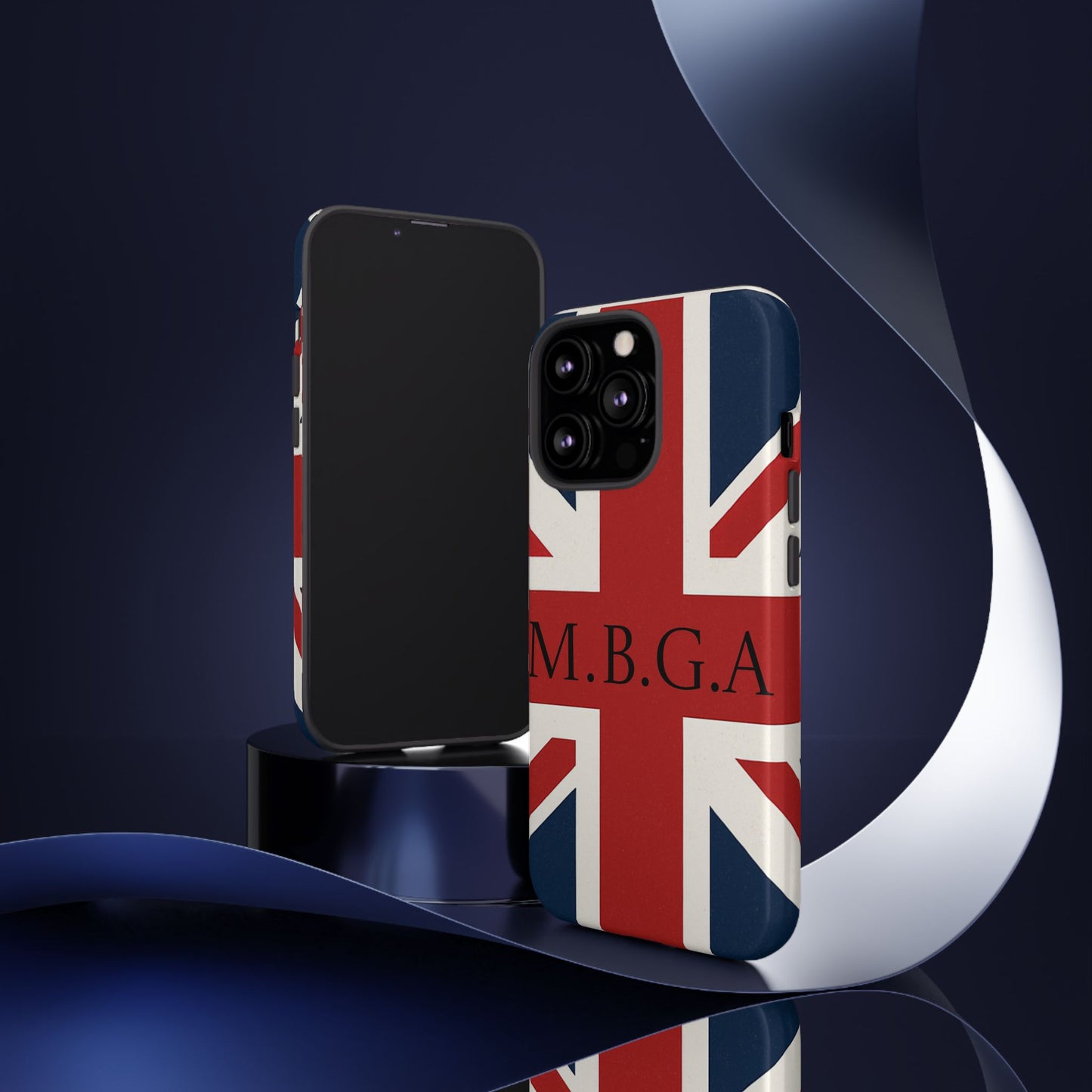 Union Jack Tough Phone Case, MGBA design