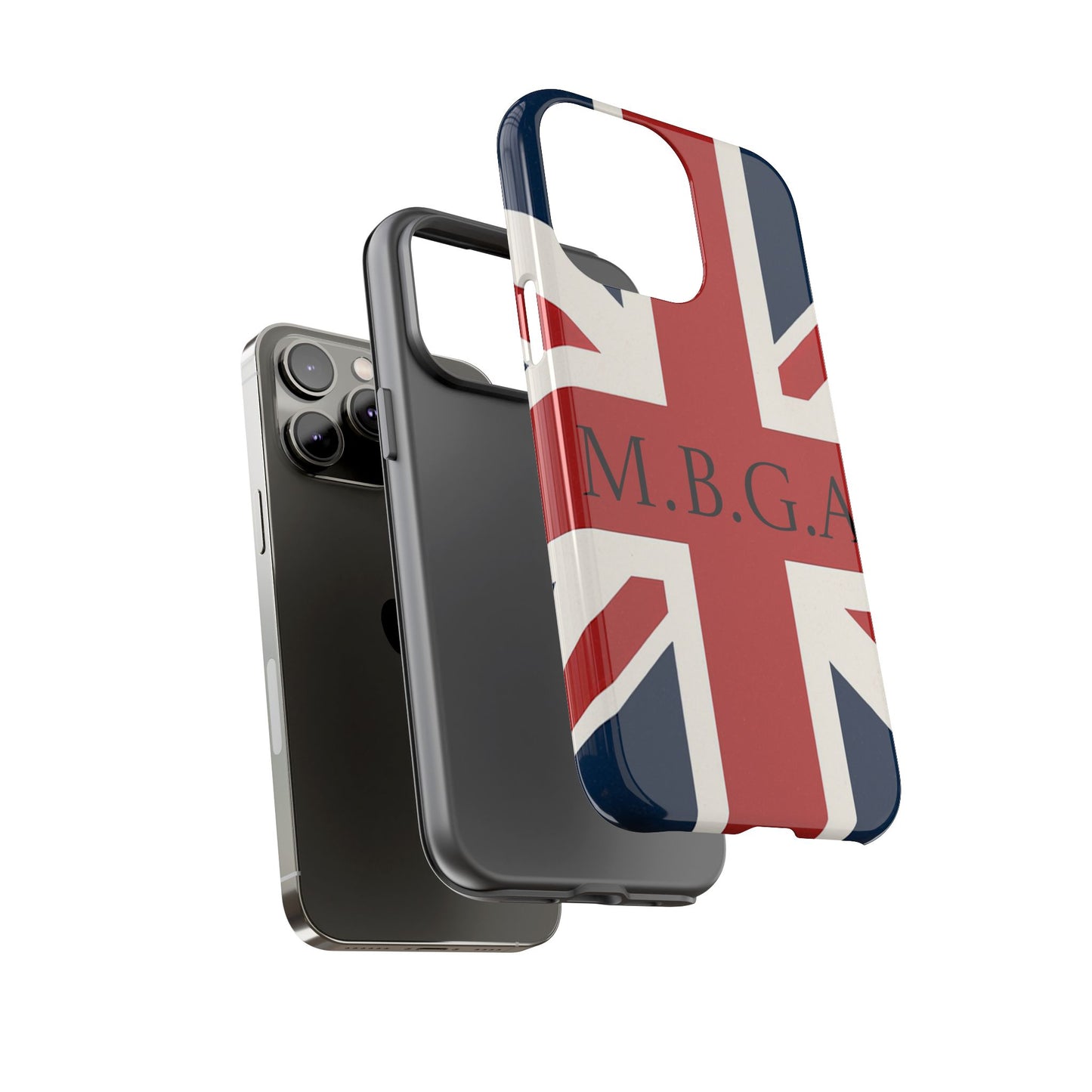 Union Jack Tough Phone Case, MGBA design