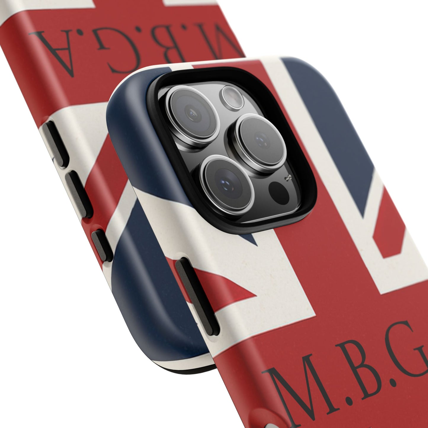 Union Jack Tough Phone Case, MGBA design