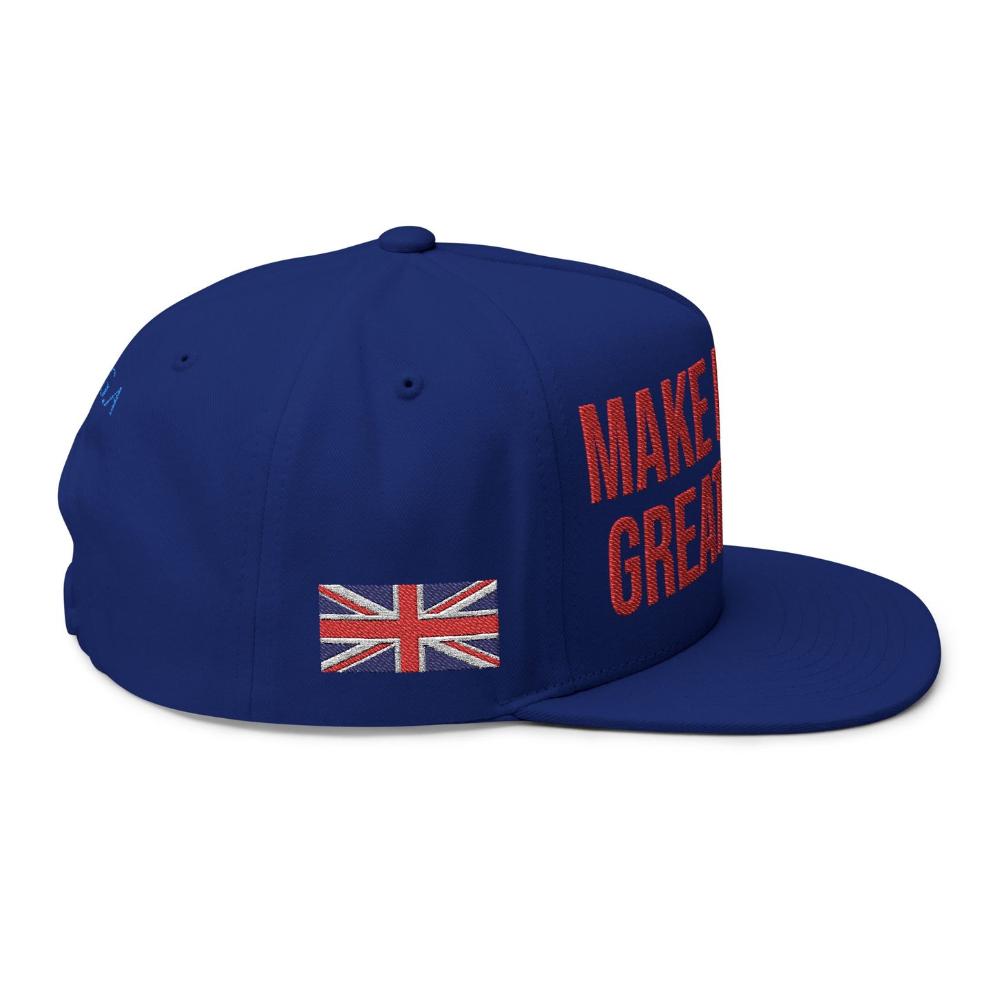 MBGA flat bill cap (EMBROIDERED)