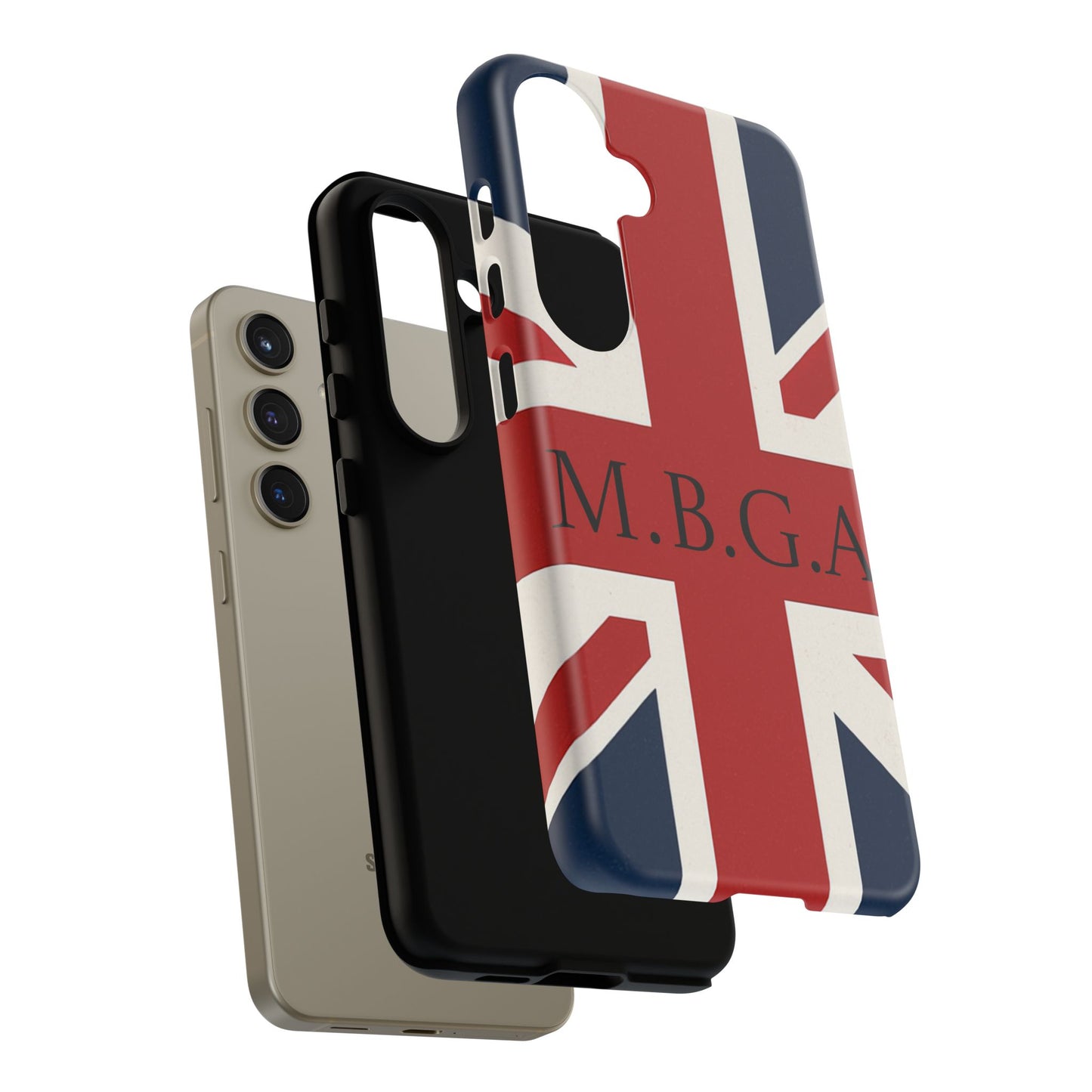 Union Jack Tough Phone Case, MGBA design