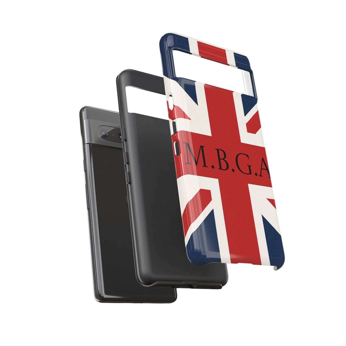 Union Jack Tough Phone Case, MGBA design