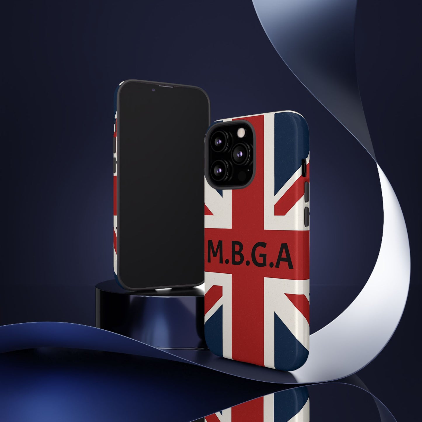 Union Jack Tough Phone Case, MGBA design