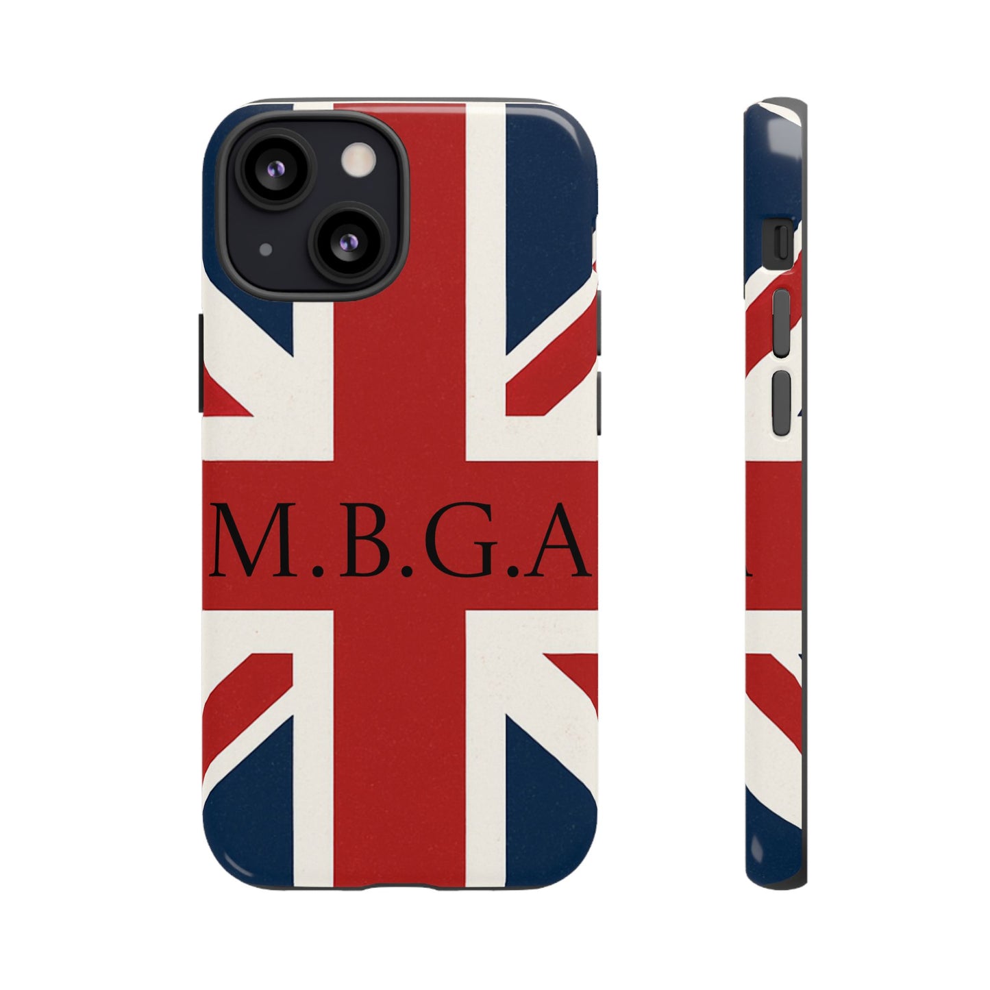 Union Jack Tough Phone Case, MGBA design