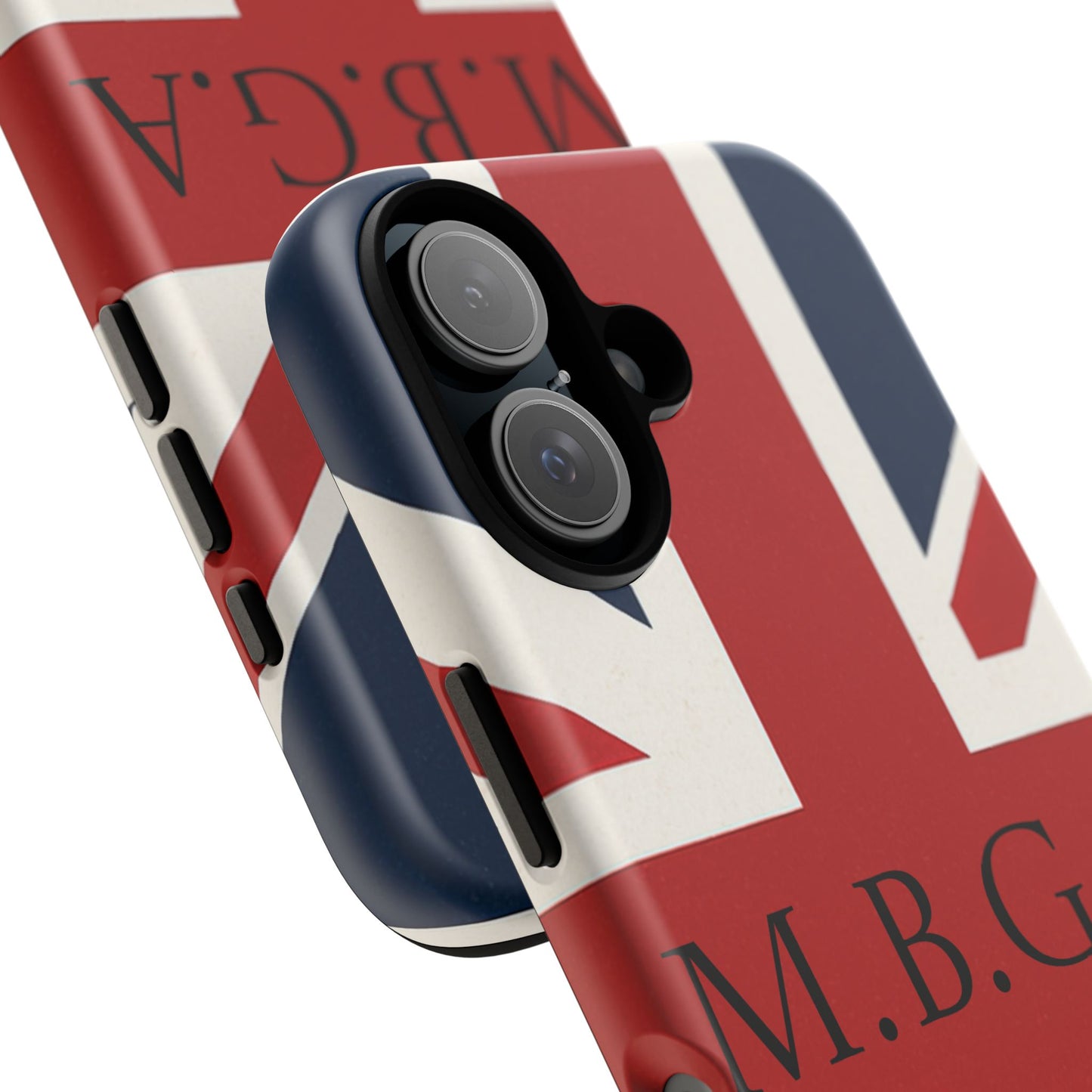 Union Jack Tough Phone Case, MGBA design