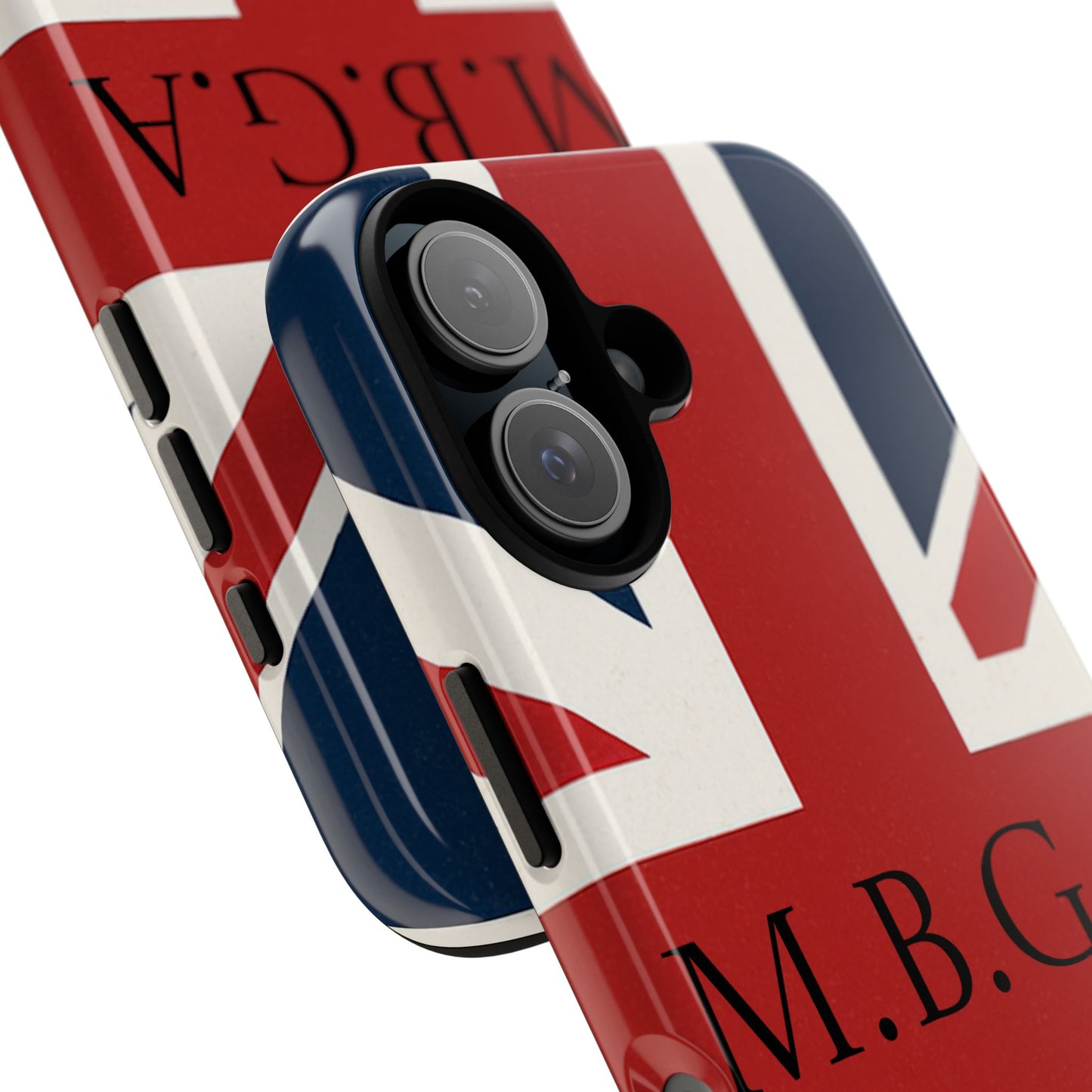 Union Jack Tough Phone Case, MGBA design