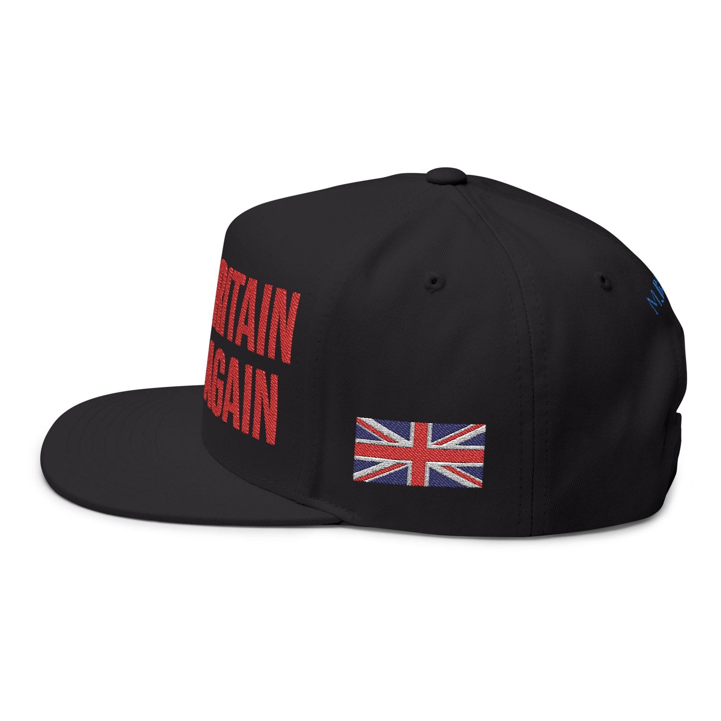 MBGA flat bill cap (EMBROIDERED)