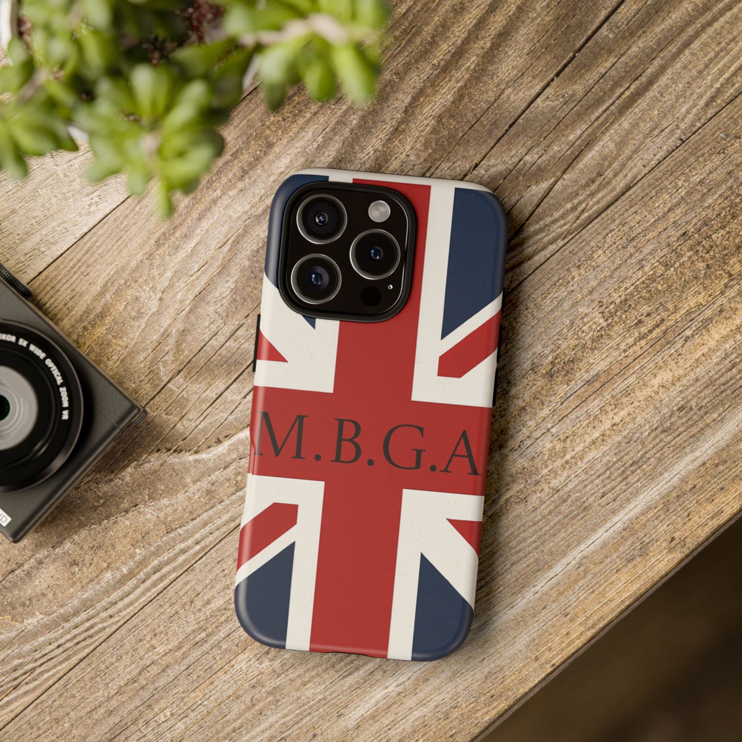 Union Jack Tough Phone Case, MGBA design