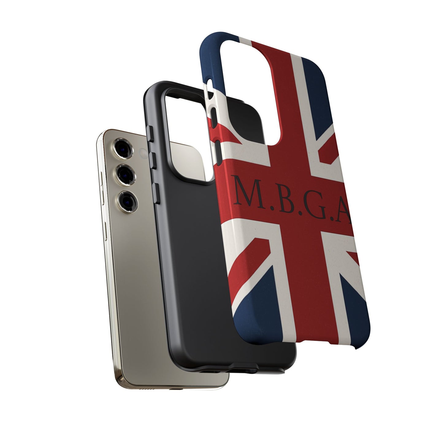 Union Jack Tough Phone Case, MGBA design