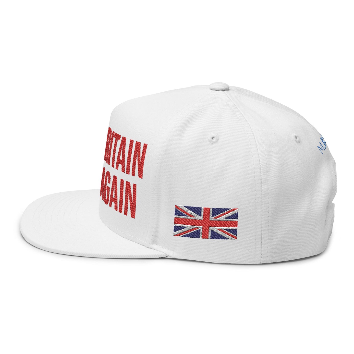 MBGA flat bill cap (EMBROIDERED)