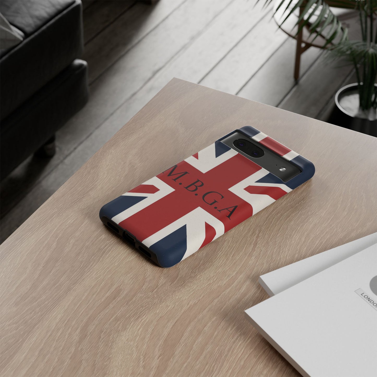 Union Jack Tough Phone Case, MGBA design