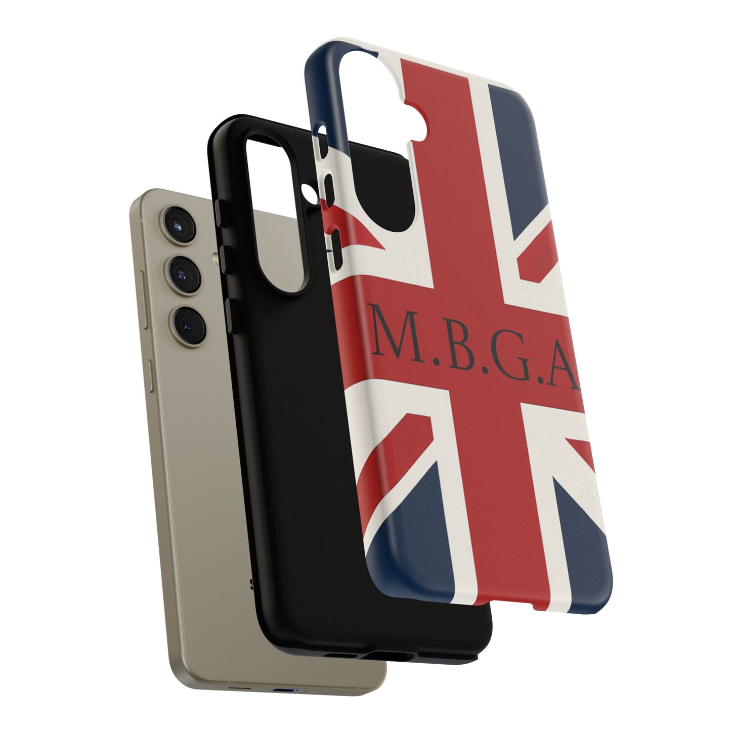Union Jack Tough Phone Case, MGBA design