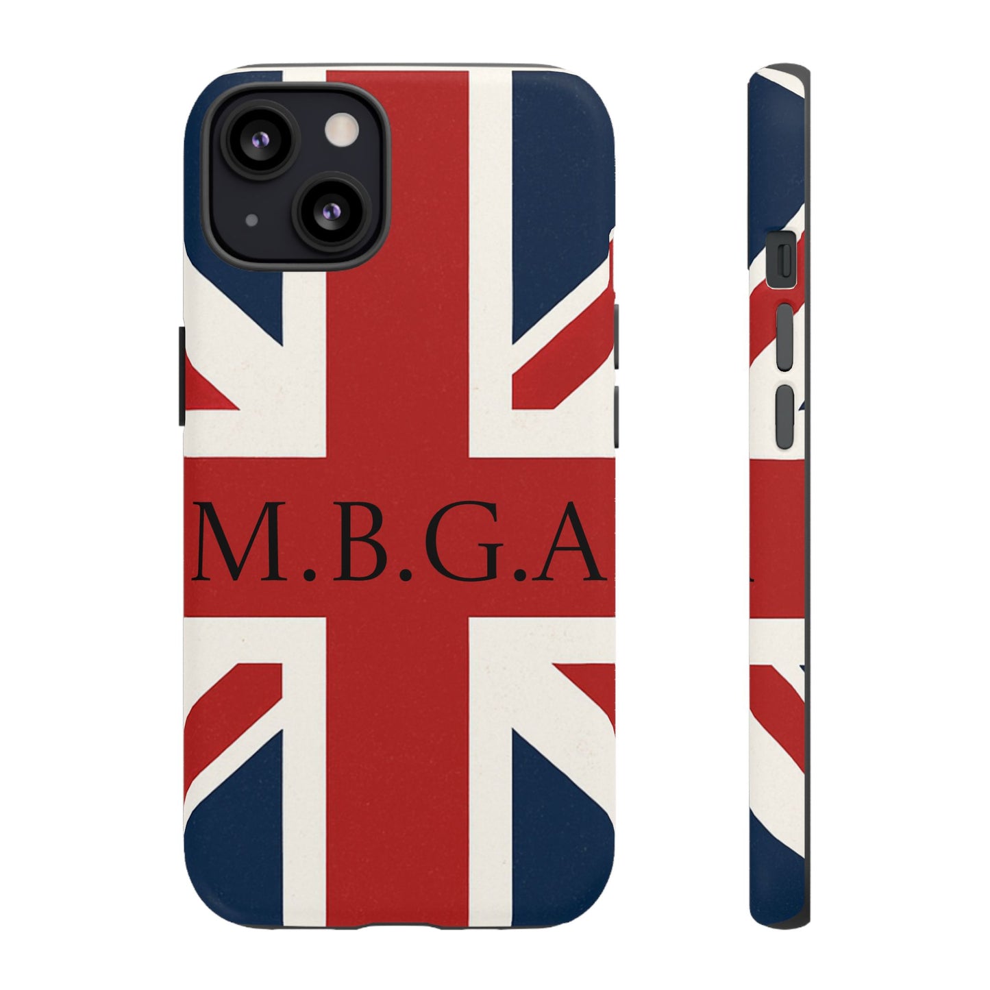 Union Jack Tough Phone Case, MGBA design