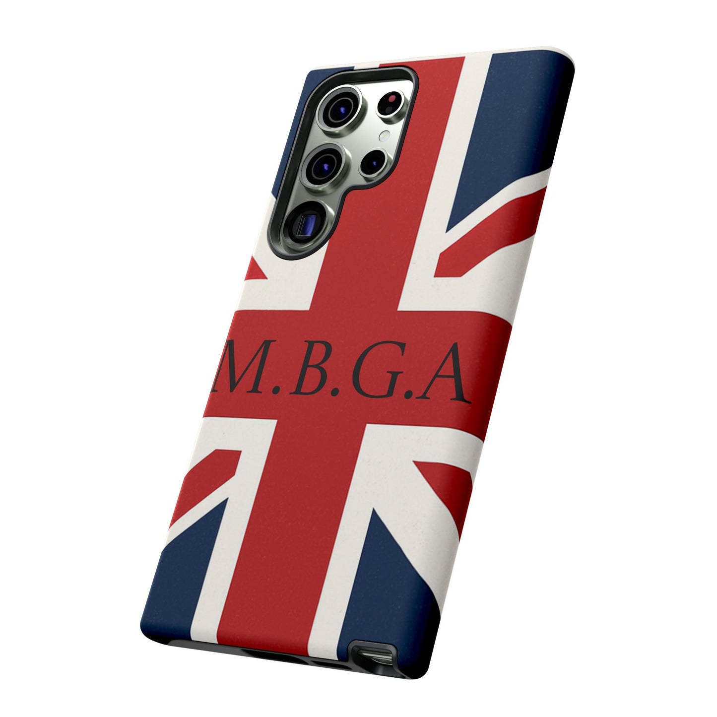 Union Jack Tough Phone Case, MGBA design
