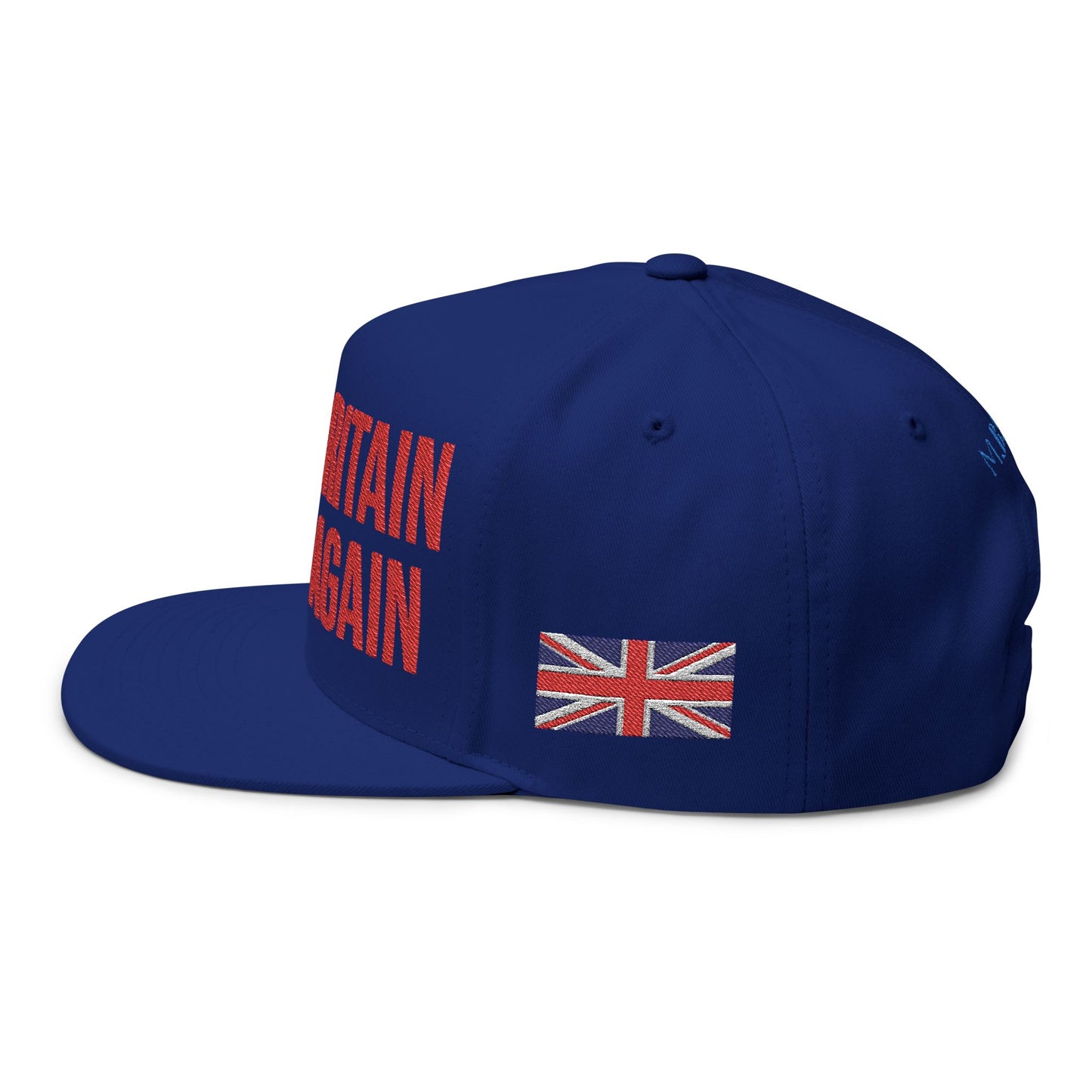 MBGA flat bill cap (EMBROIDERED)