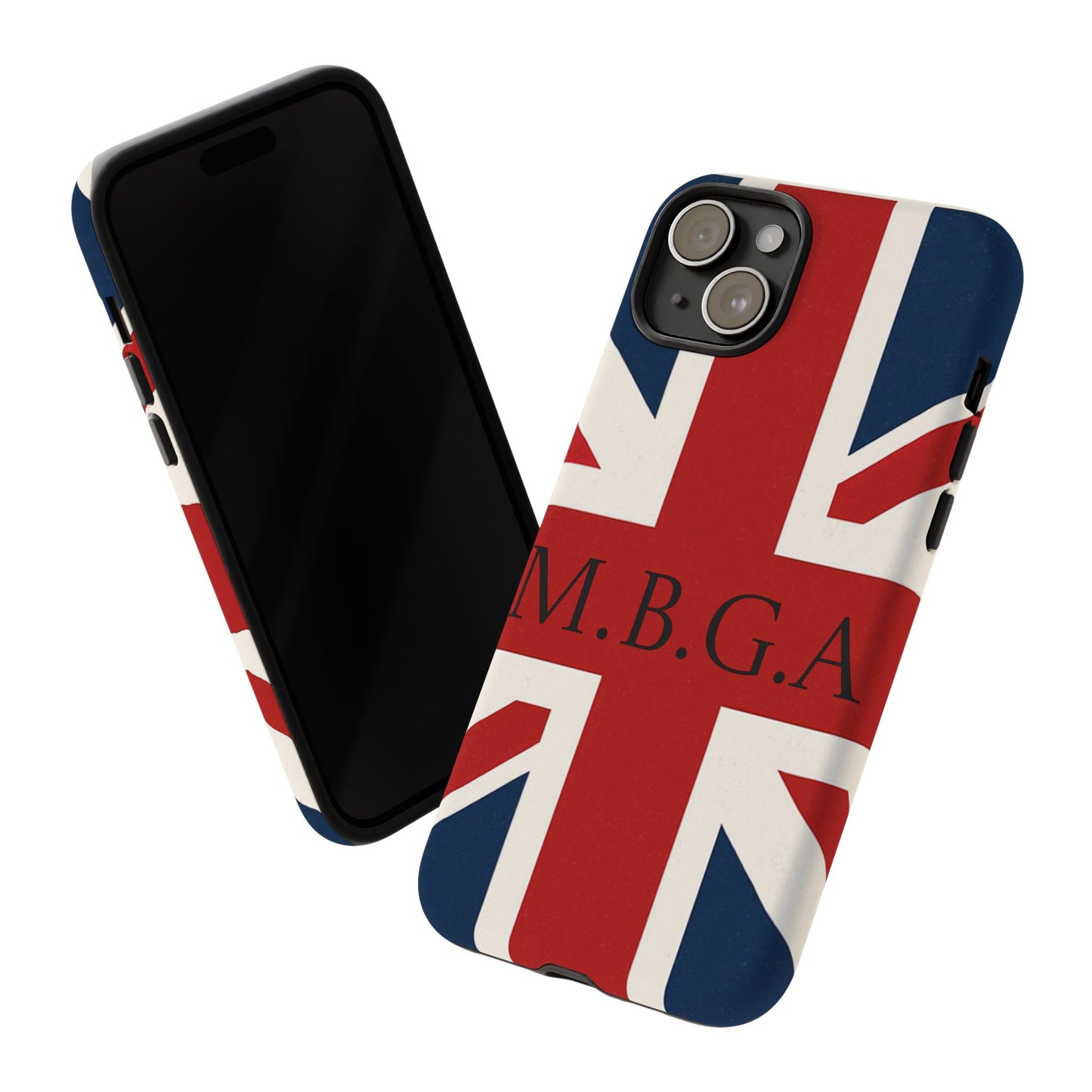 Union Jack Tough Phone Case, MGBA design