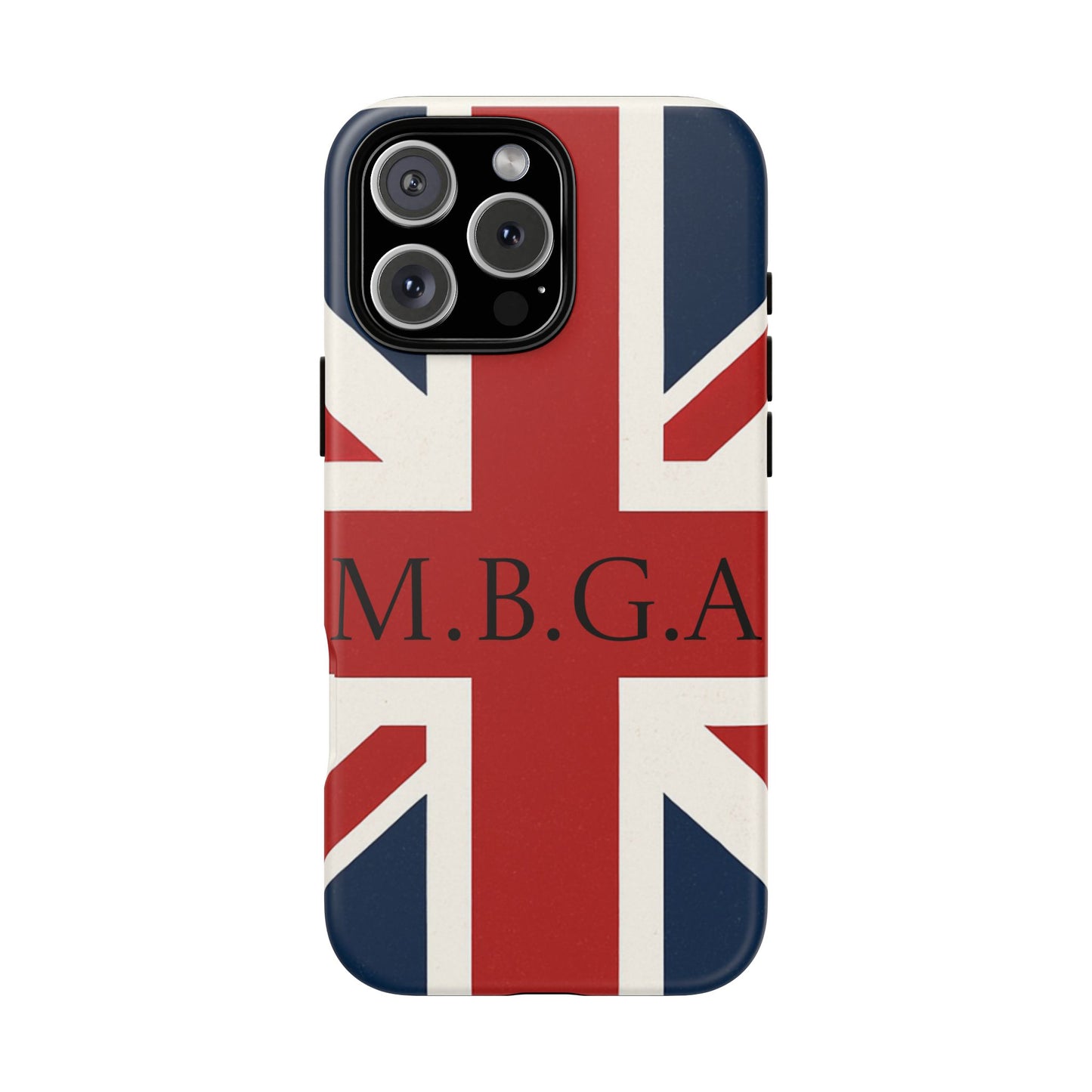 Union Jack Tough Phone Case, MGBA design
