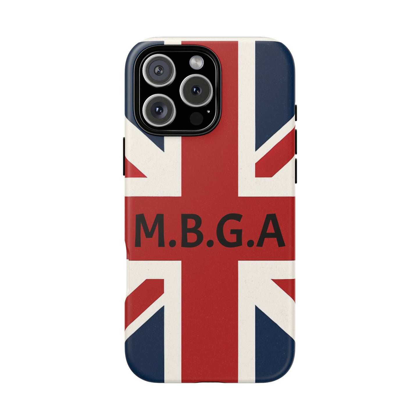 Union Jack Tough Phone Case, MGBA design