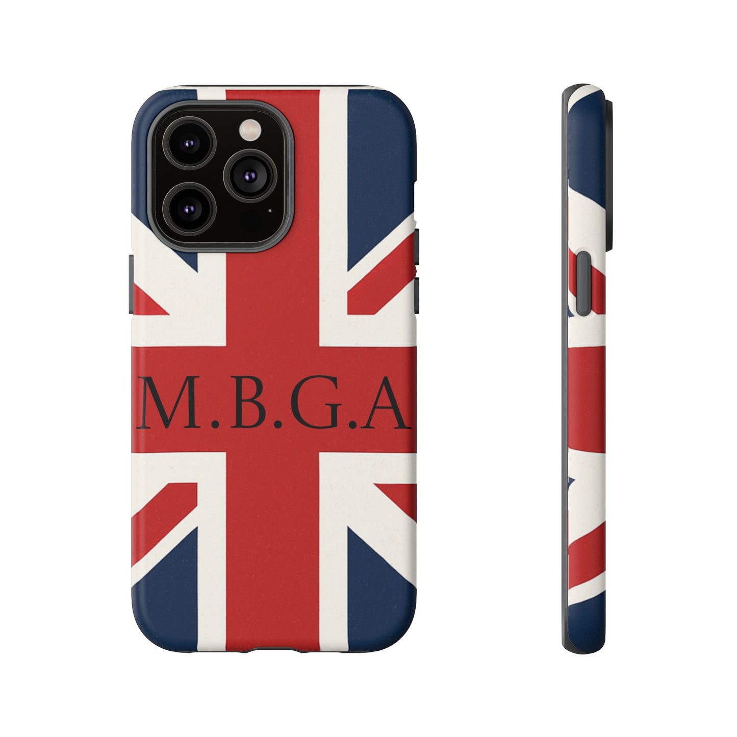 Union Jack Tough Phone Case, MGBA design
