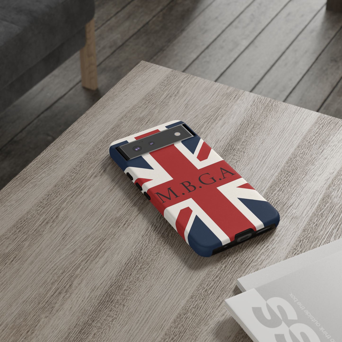 Union Jack Tough Phone Case, MGBA design