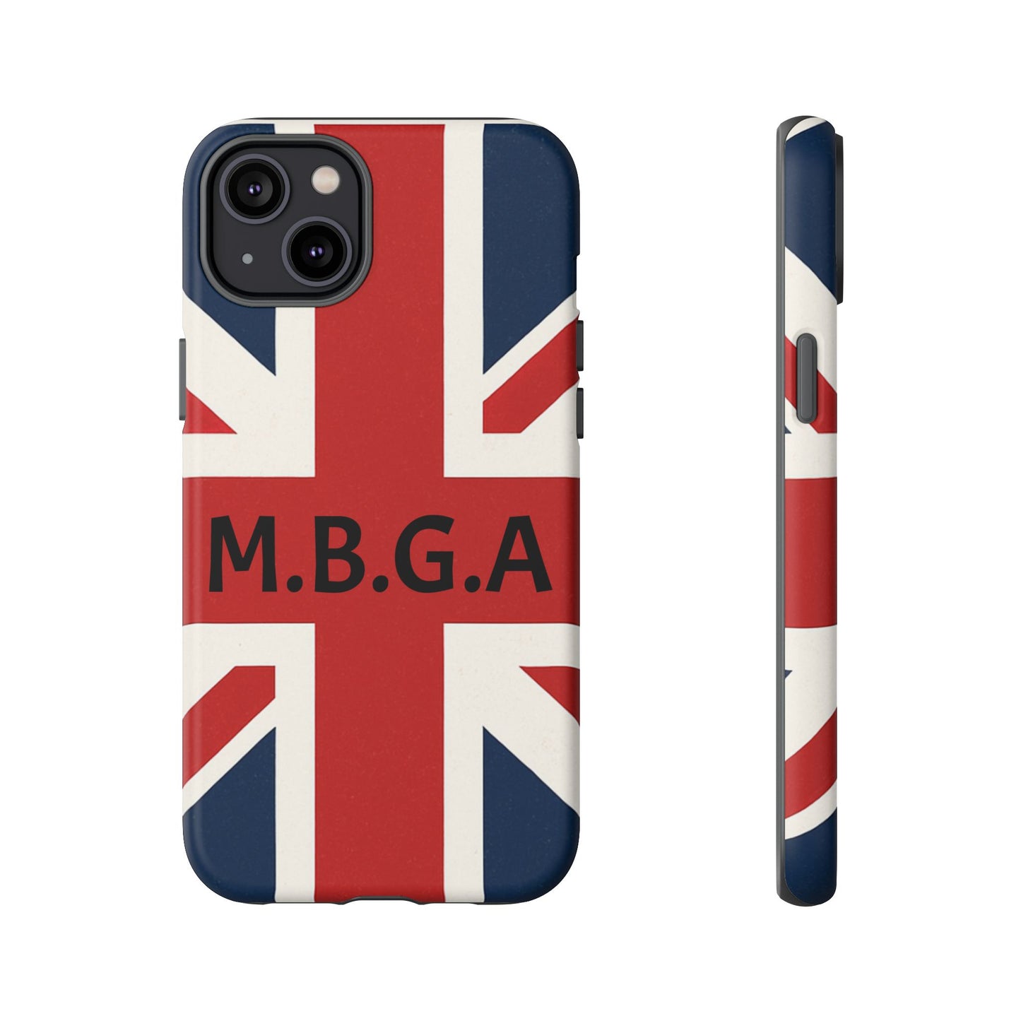 Union Jack Tough Phone Case, MGBA design