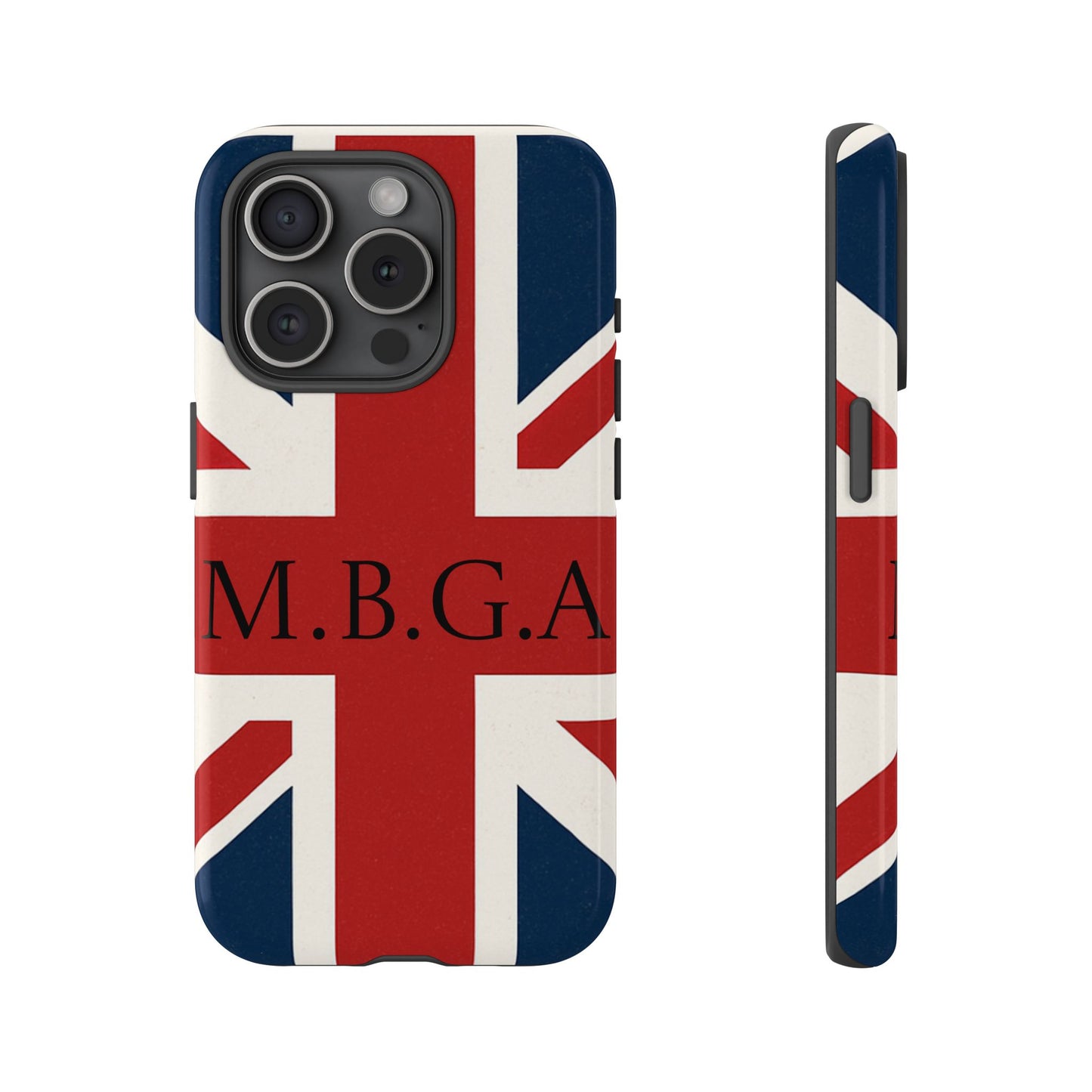 Union Jack Tough Phone Case, MGBA design