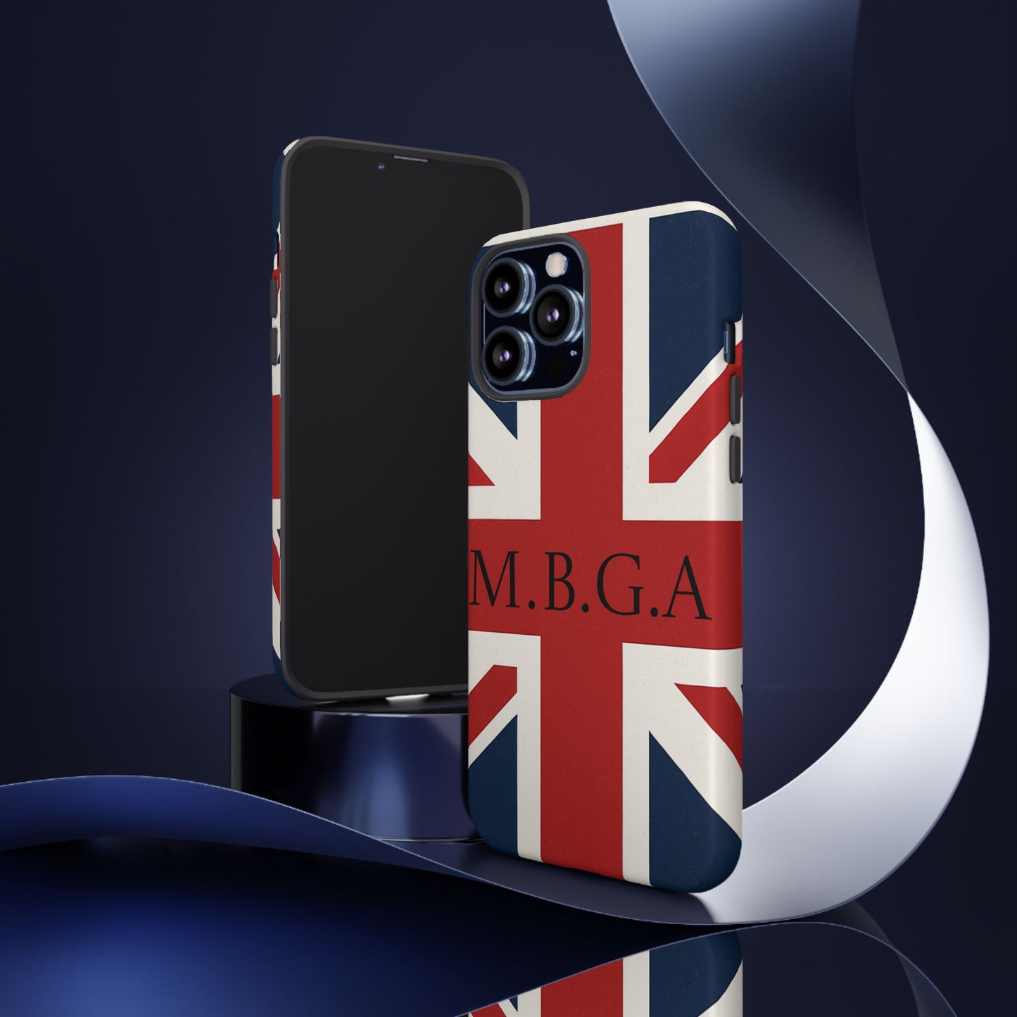 Union Jack Tough Phone Case, MGBA design