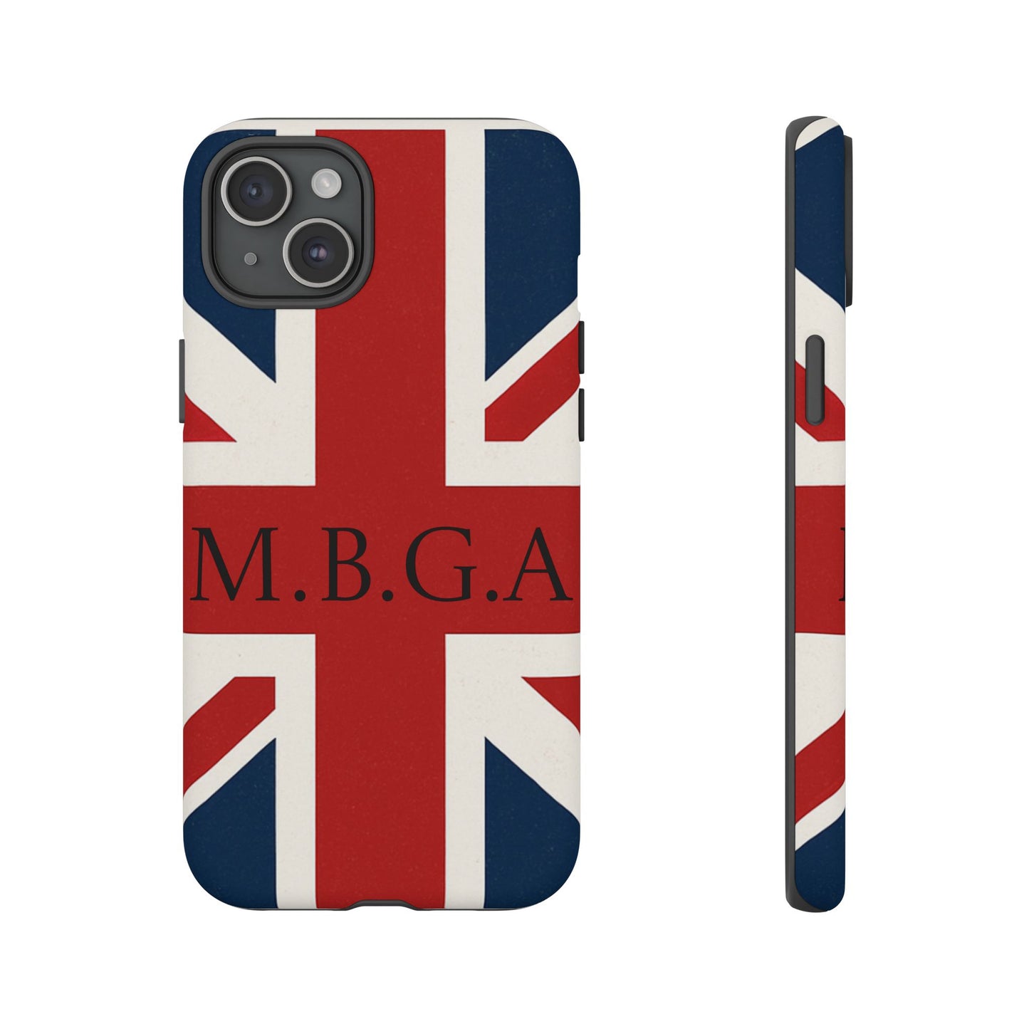 Union Jack Tough Phone Case, MGBA design