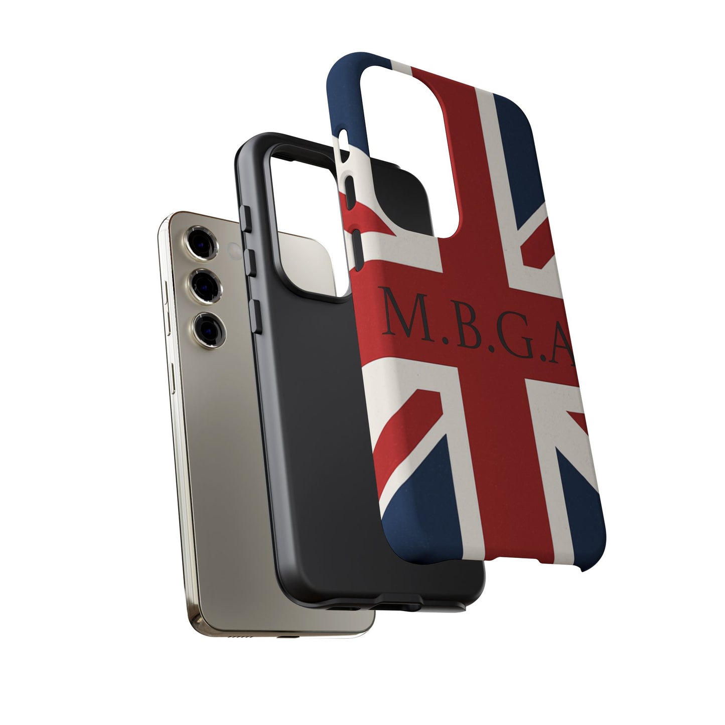 Union Jack Tough Phone Case, MGBA design