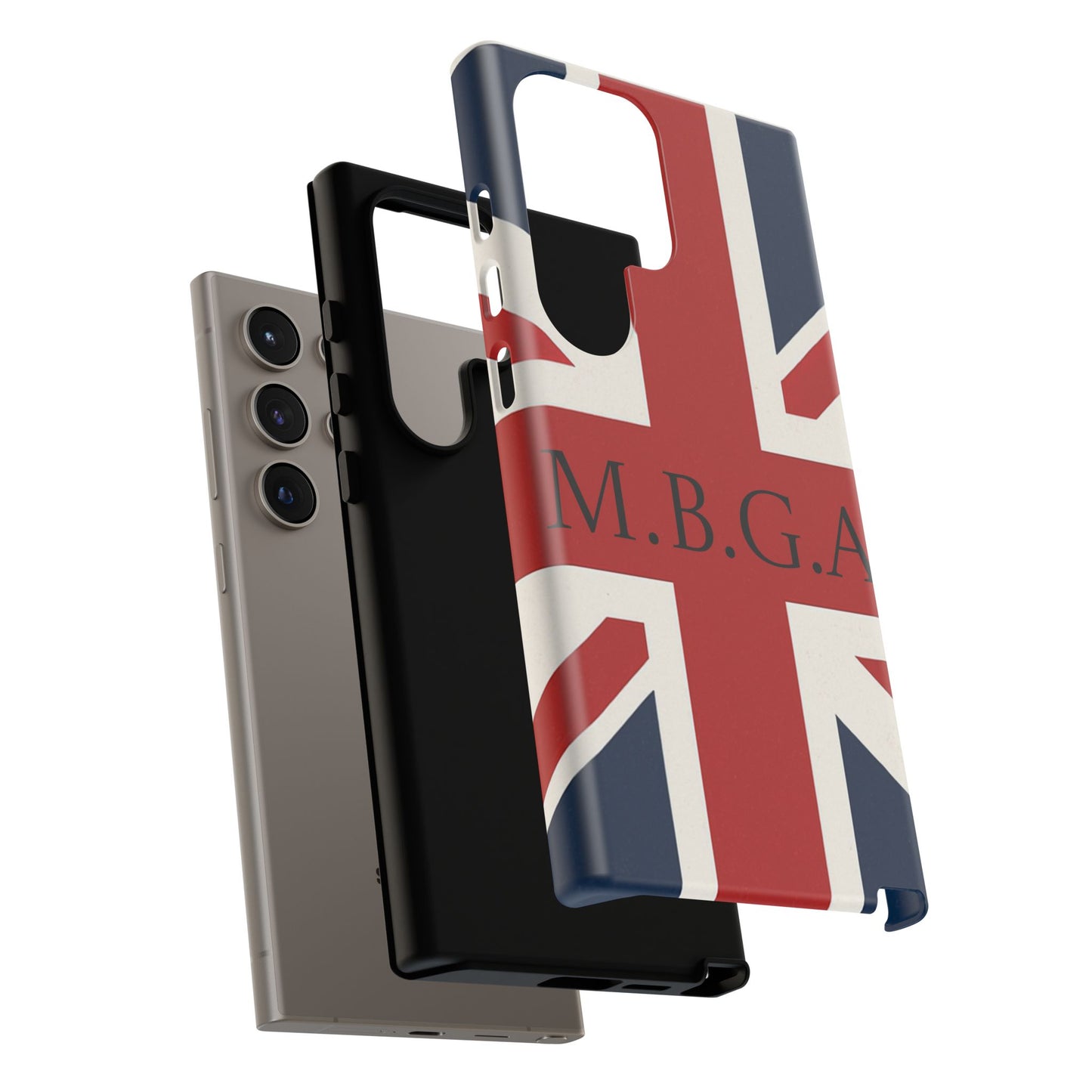 Union Jack Tough Phone Case, MGBA design