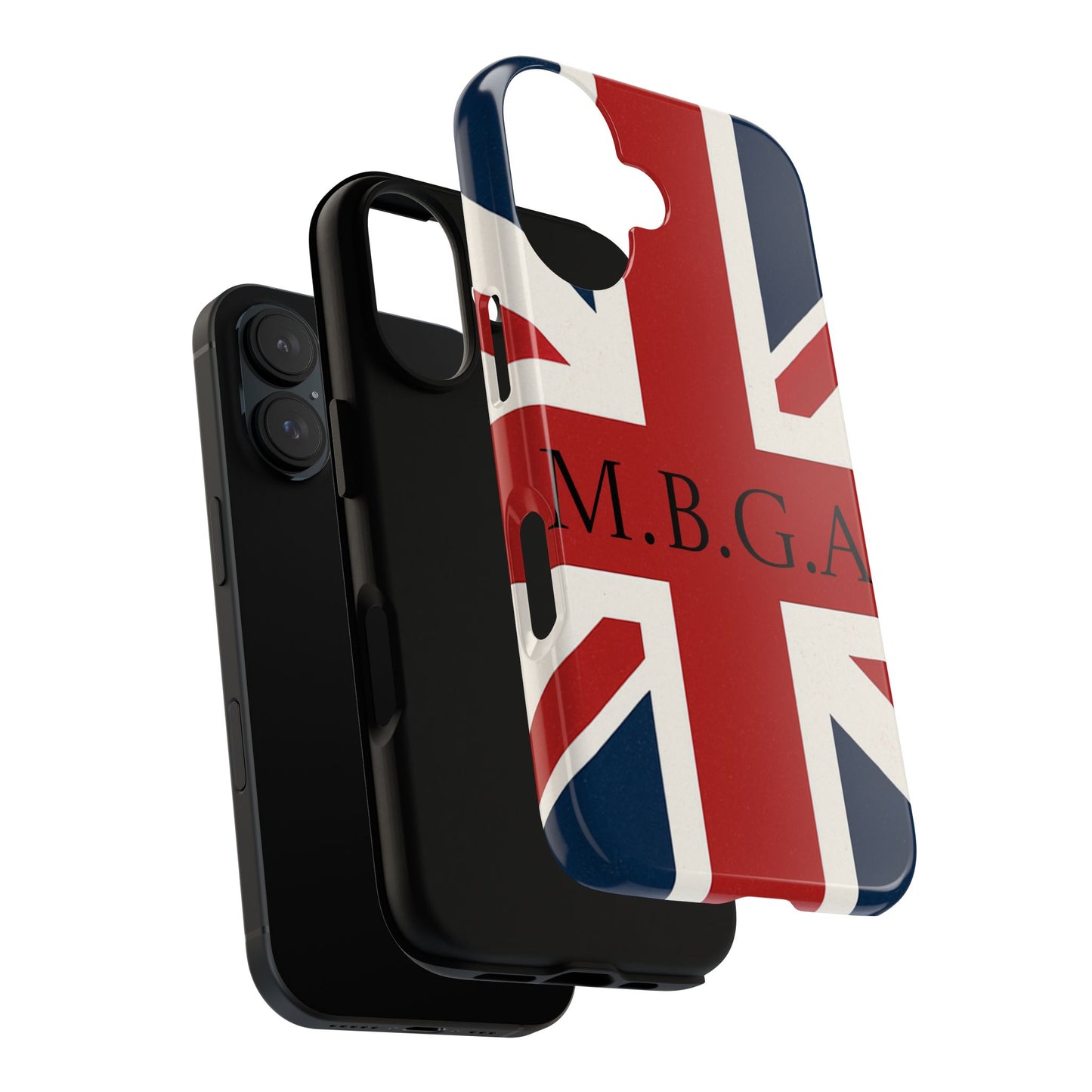 Union Jack Tough Phone Case, MGBA design