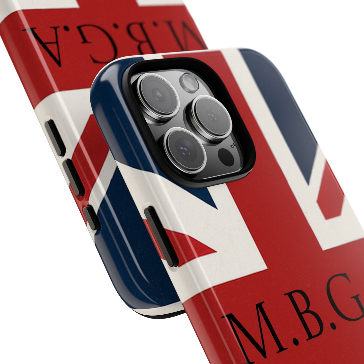Union Jack Tough Phone Case, MGBA design