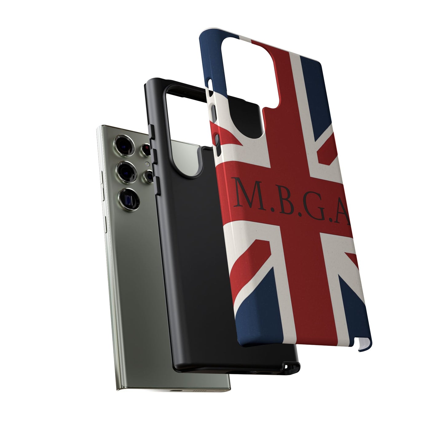 Union Jack Tough Phone Case, MGBA design